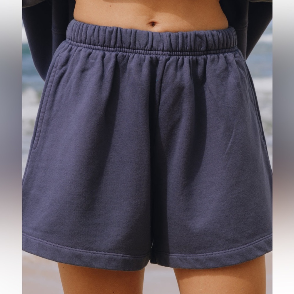 Daily Drills Navy Blue Sweatshorts